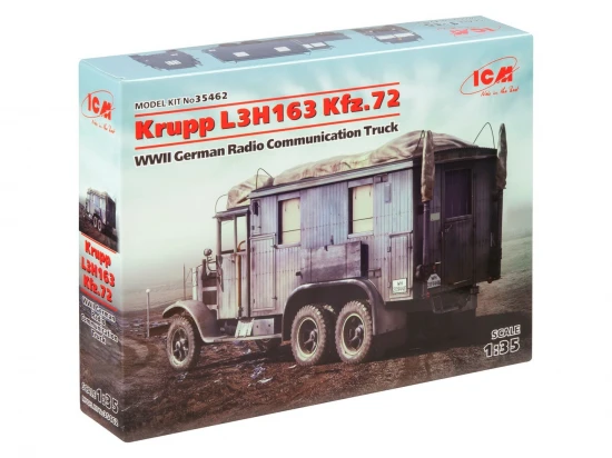 Krupp L3H163 Kfz.72 - WWII German Radio Communication Truck