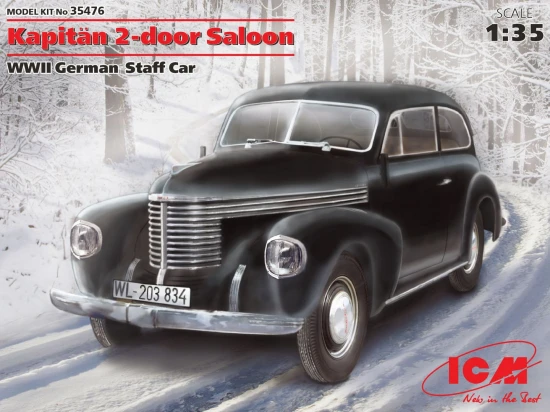 Kapitän 2-door Saloon - WWII German Staff Car