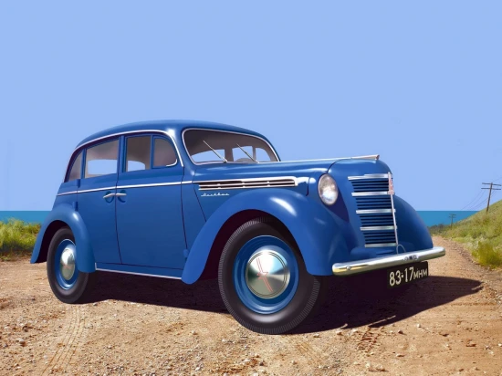 Moskvitch-401-420 Saloon - Soviet Passenger Car