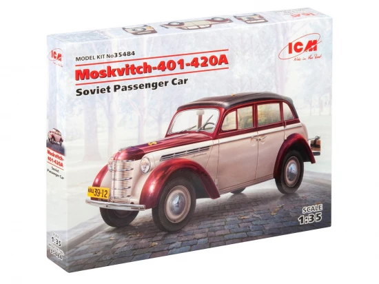 Moskvitch-401-420A - Soviet Passenger Car