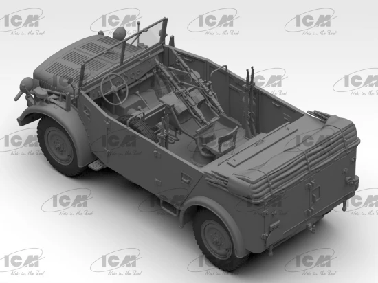 s.E.Pkw Kfz.70 with Zwillingssockel 36 - WWII German Military Vehicle