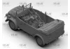 s.E.Pkw Kfz.70 with Zwillingssockel 36 - WWII German Military Vehicle