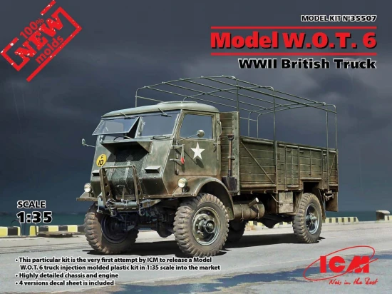 Model W.O.T. 6 - WWII British Truck