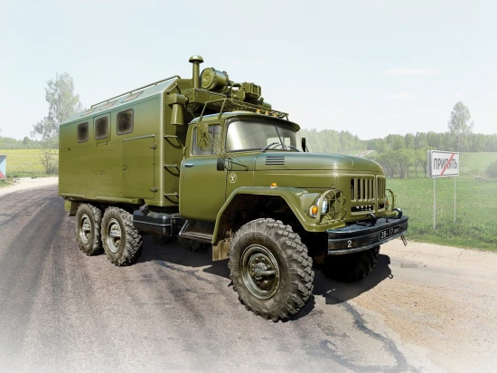 ZiL-131 KShM - Soviet Army Vehicle
