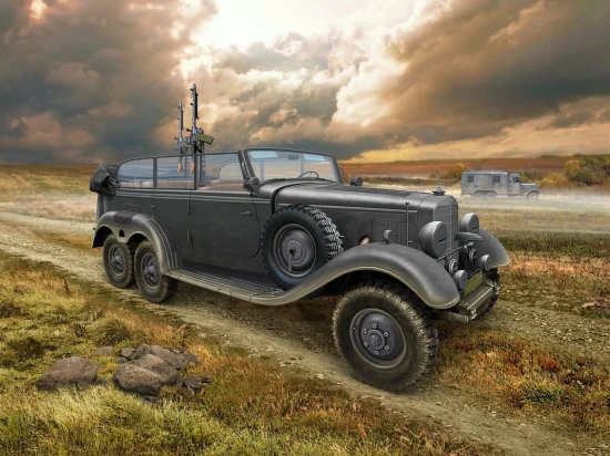 G4 with armament - WWII German Car