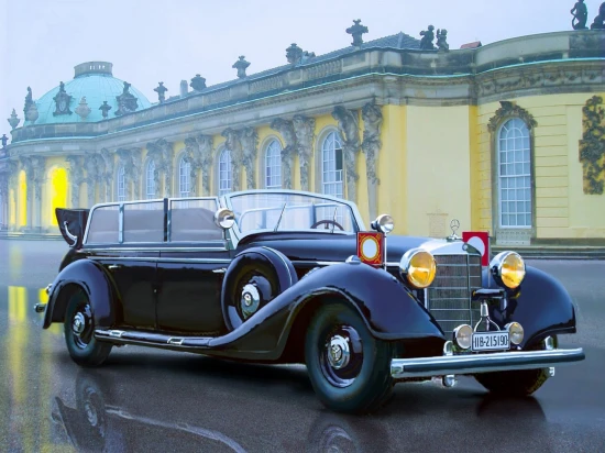 Typ 770K (W150) Tourenwagen - WWII German LeadersCar