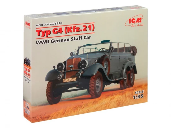 Typ G4 (Kfz.21) - WWII German Staff Car