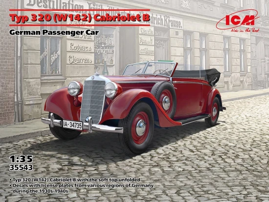 Typ 320 (W142) Cabriolet B - German Passenger Car