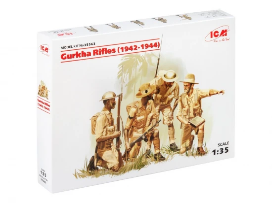 Gurkha Rifles (1944) (4 figures)