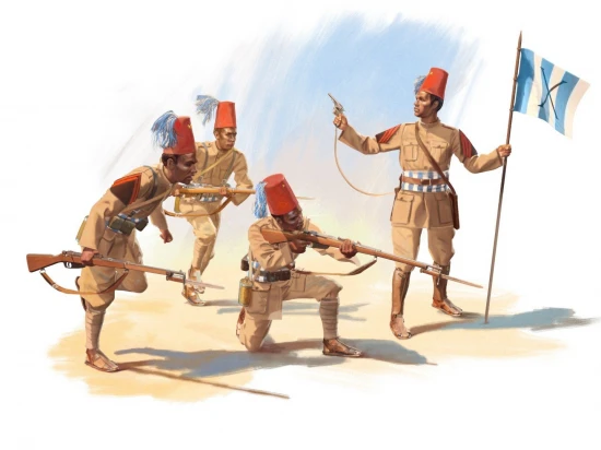 Eritrean battalions of the Italian Сolonial Army (1939-1940) (4 figures)