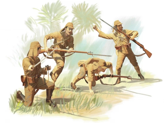 Japan Infantry (1942-1945) (4 figures)