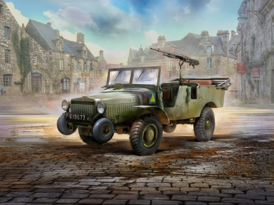 Laffly V15T with Hotchkiss machine gun