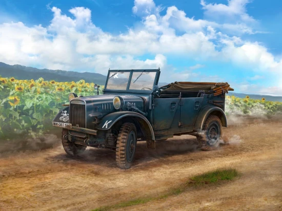 le.gl.Pkw Kfz.1 - WWII German Light Personnel Car