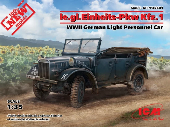 le.gl.Pkw Kfz.1 - WWII German Light Personnel Car