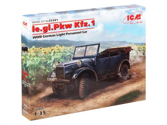 le.gl.Pkw Kfz.1 - WWII German Light Personnel Car