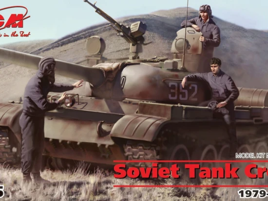 Soviet Tank Crew (1979-1988) (3 tankmen)