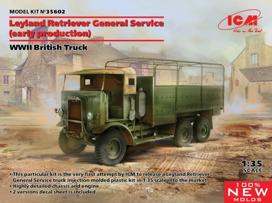 Leyland Retriever General Service (early production) - WWII British Truck