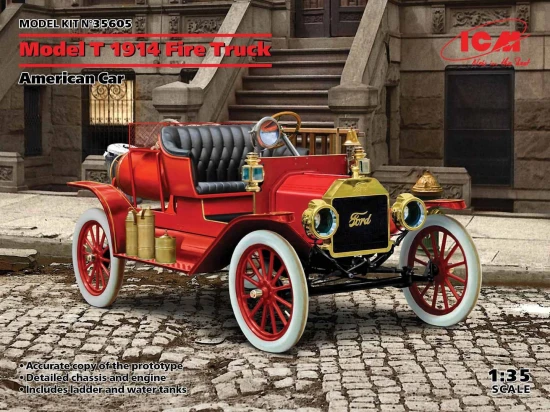 Model T 1914 Fire Truck - American Car