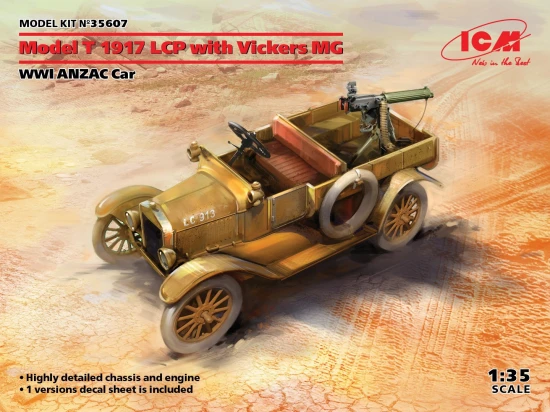 Model T 1917 LCP with Vickers MG - WWI ANZAC Car