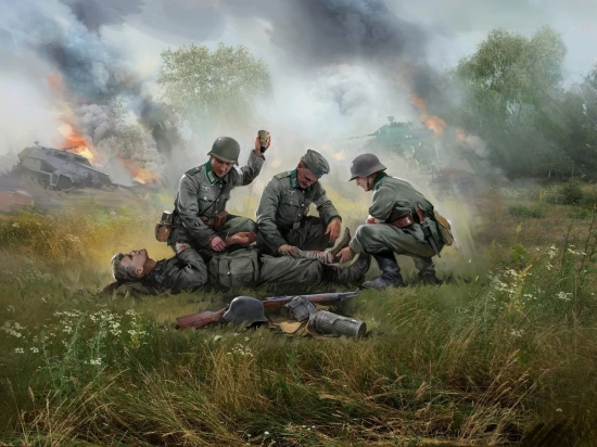 WWII German Military Medical Personnel