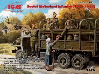 Soviet Motorized Infantry (1943-1945) - (5 figures)