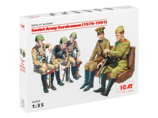 Soviet Army Servicemen (1979-1991) - (5 figures)