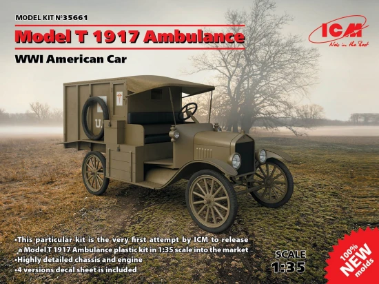 Model T 1917 Ambulance - WWI American Car