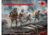 British Infantry in Gas Masks (1917) 4 Figures