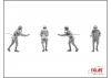 British Infantry in Gas Masks (1917) 4 Figures