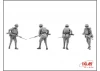 British Infantry in Gas Masks (1917) 4 Figures