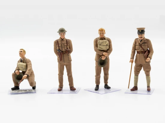 WWI British Tank Crew 4 Figures