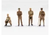 WWI British Tank Crew 4 Figures