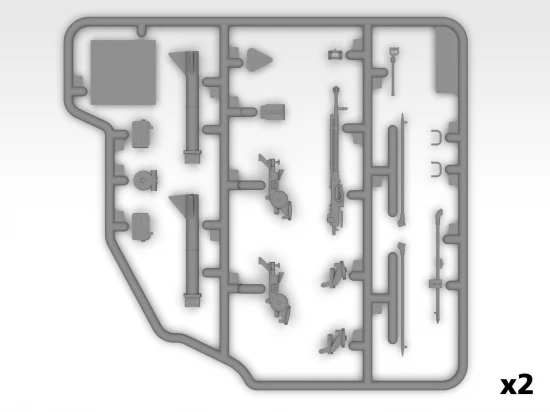 DShKM Heavy Machine Gun with Support/Tripod