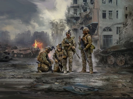 Quietly came - quietly went… - Special Operations Forces of Ukraine (4 figures)