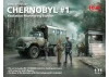 Chernobyl #1 Radiation Monitoring Station (ZiL Truck - Barrier Checkpoint & 5 Figures)