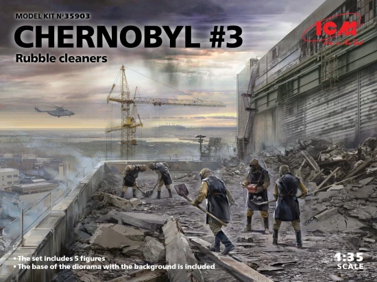 Chernobyl #3 Rubble Cleaners (5 Figures)