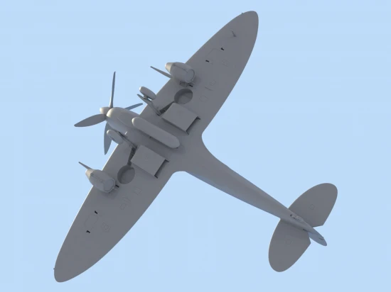 Spitfire Mk.IXC Beer Delivery - WWII British Fighter