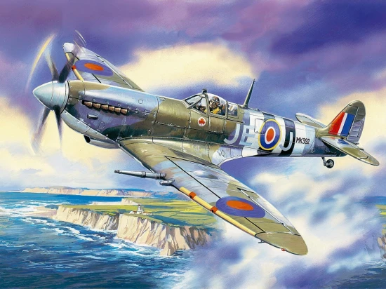 Spitfire Mk.IX - WWII British Fighter