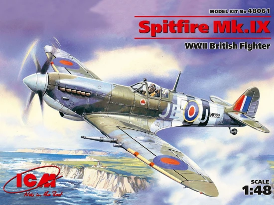 Spitfire Mk.IX - WWII British Fighter