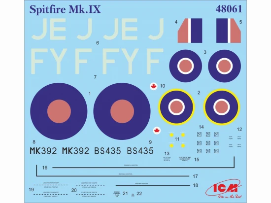 Spitfire Mk.IX - WWII British Fighter