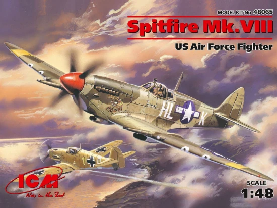 Spitfire Mk.VIII - WWII USAAF Fighter