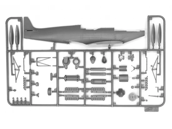 Spitfire LF.IXE - WWII Soviet Air Force Fighter