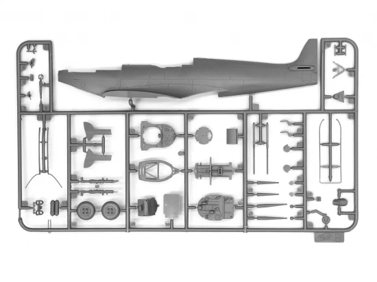 Spitfire LF.IXE - WWII Soviet Air Force Fighter