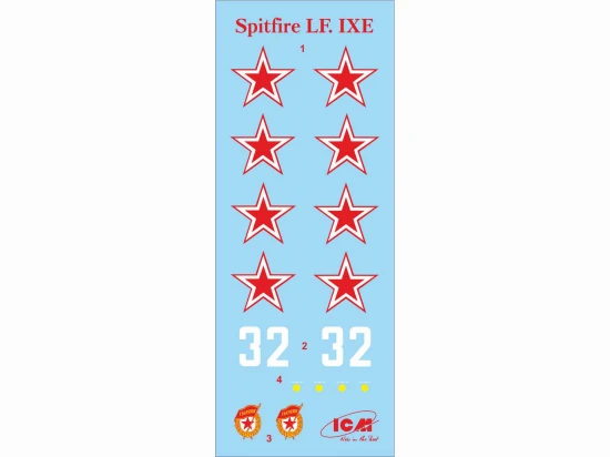 Spitfire LF.IXE - WWII Soviet Air Force Fighter
