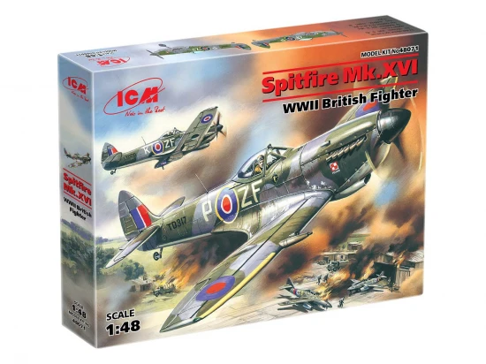 Spitfire Mk.XVI - WWII British Fighter