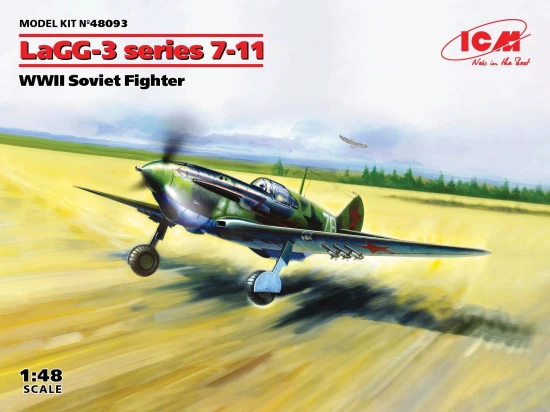 LaGG-3 series 7-11 - WWII Soviet Fighter