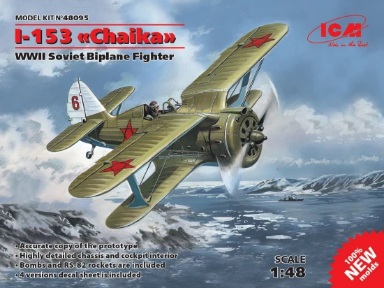 I-153 Chaika - WWII Soviet Biplane Fighter