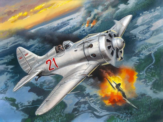 I-16 type 24 - WWII Soviet Fighter