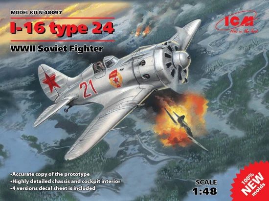 I-16 type 24 - WWII Soviet Fighter