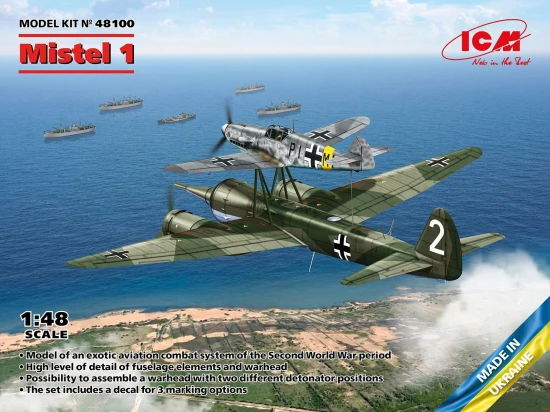 Mistel 1 - WWII German Composite Aircraft